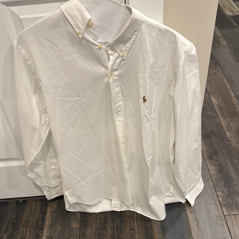 Polo by Ralph Lauren White Classic Casual Shirt